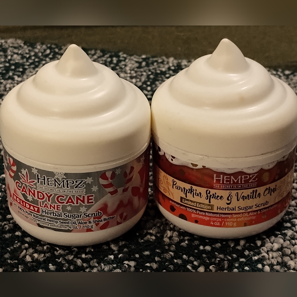 NEW!! 2 HEMPZ Body Scrubs (4oz)